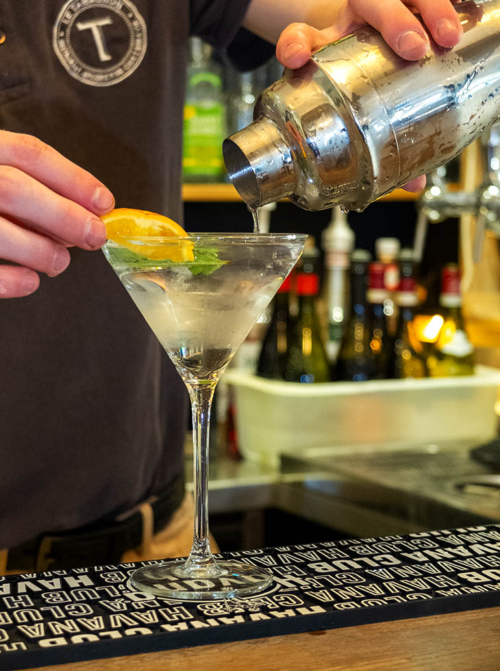 Bar à cocktail